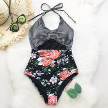 Load image into Gallery viewer, Secret Fragrance Print Swimsuit