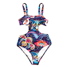 Load image into Gallery viewer, Tropical Paradise Reversible Swimsuit