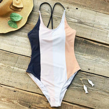 Load image into Gallery viewer, Colorblock Swimsuit